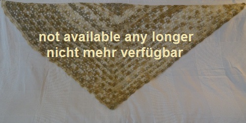 Scarf Four - yellow / white - 30 EUR